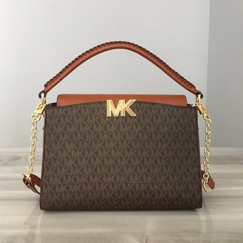 All Categories Official Website "Brand Women's Bags" Women's Bags 💙 MK 2023 New MK Genuine Leather Crossbody Bag